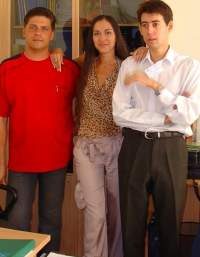 Photos of Russian dating scammers