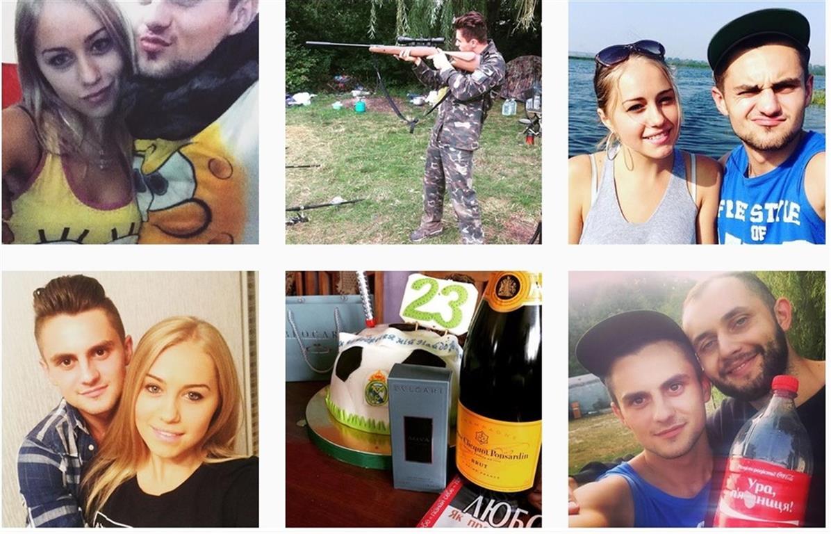 Photos of Russian dating scammers